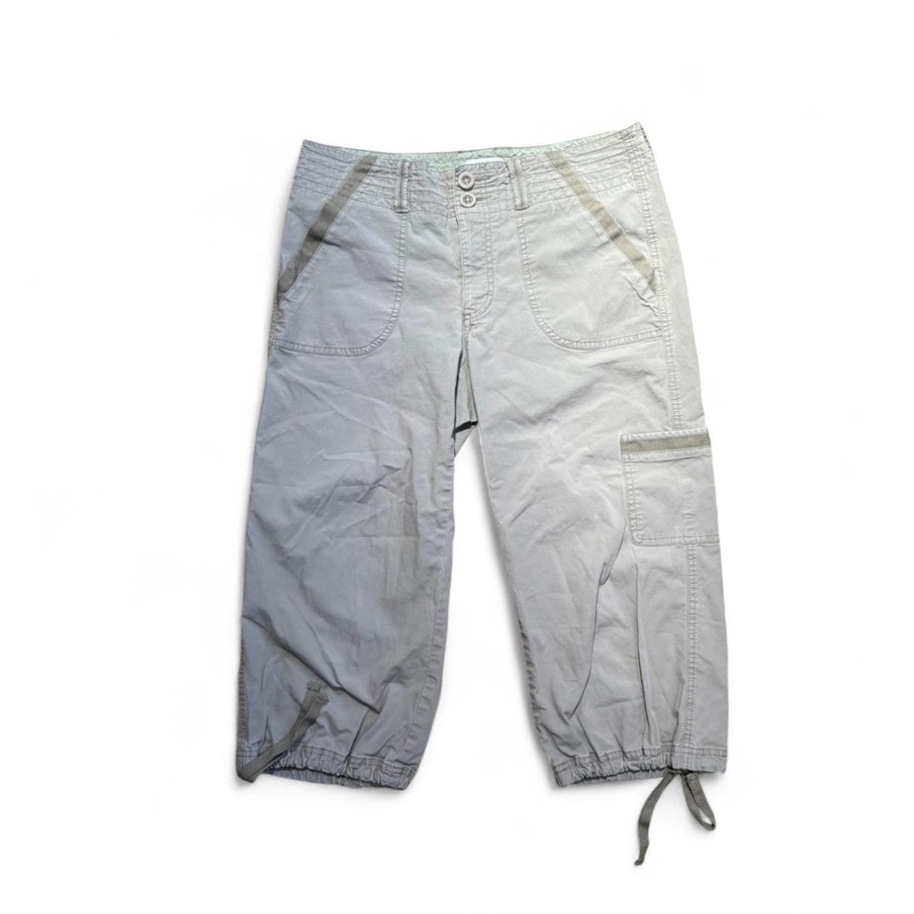 Light Gray Cargo Capris
